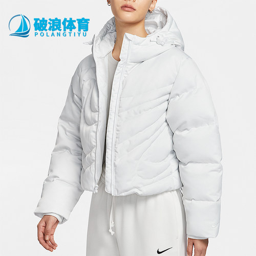 Nike/耐克正品2025女士户外连帽运动休闲保暖羽绒服IB2006-121