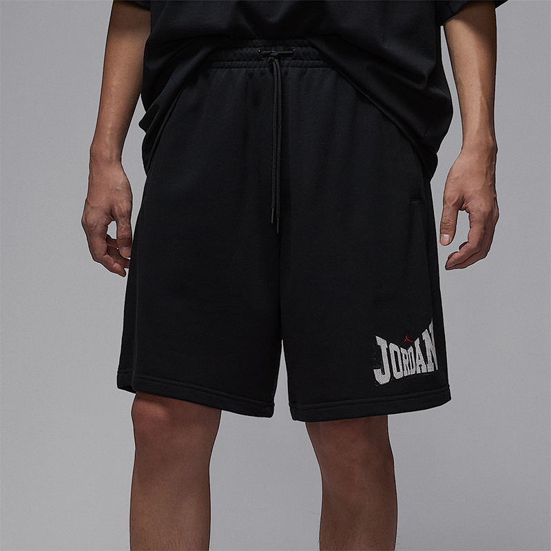 Nike/耐克正品Jordan Brooklyn男士刺绣针织运动短裤HV1845-010