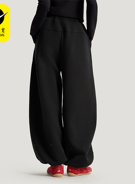 Adidas/阿迪达斯正品FOS W DK PT1女士亲肤针织宽松休闲裤KR7572