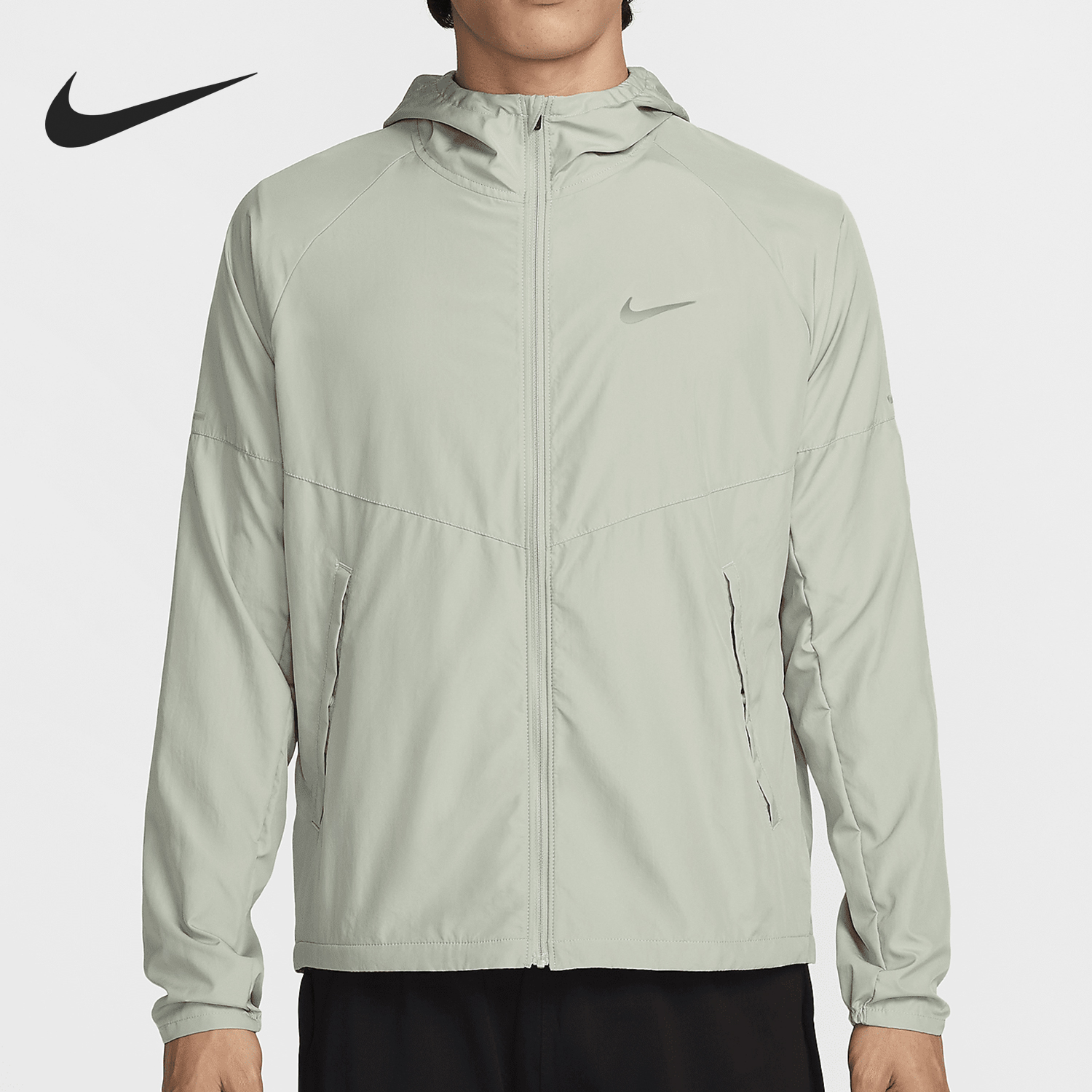 耐克男士梭织透气运动外套