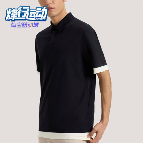 Adidas/阿迪达斯正品2026男士运动休闲经典舒适透气POLO衫KE4041