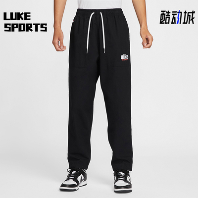 耐克男士系带宽松透气长裤