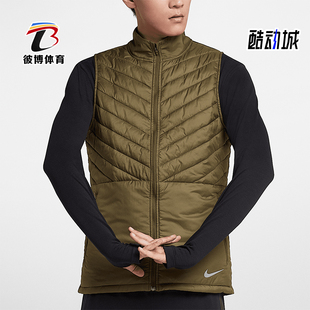Nike/耐克正品新款男士时尚简约跑步运动棉马甲AH0547-395