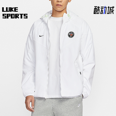 Nike/耐克正品Sportswear男士休闲连帽梭织刺绣外套IO7921-100