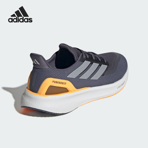 Adidas/阿迪达斯官方正品PUREBOOST 5男士低帮系带跑步鞋JQ6902