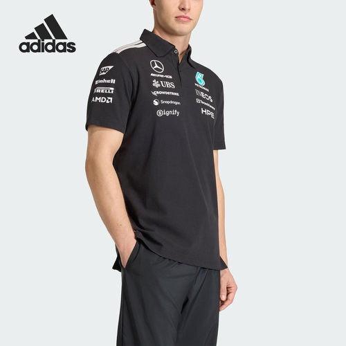 Adidas/阿迪达斯官方正品夏季男士运动翻领时尚短袖POLO衫KE5523