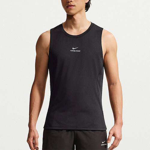Nike/耐克正品Dri-FIT男士舒适柔软圆领透气背心T恤IF2806-010