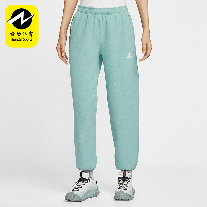Nike/耐克正品ACG Wolf Tree女士运动摇粒绒束脚长裤HJ0242-017