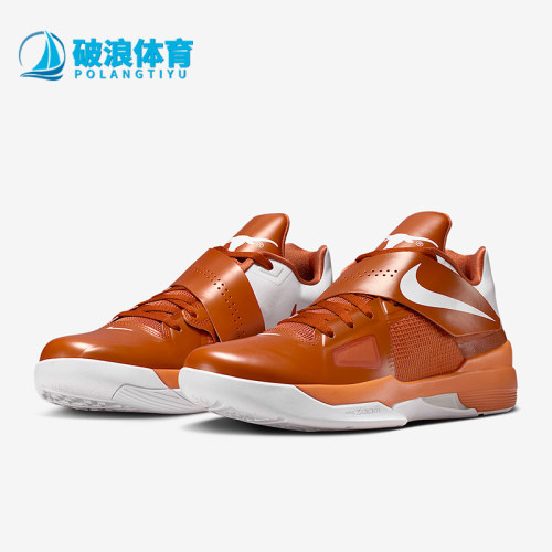 Nike/耐克正品Zoom KD 4男士耐磨魔术贴减震低帮运动鞋IB3555-800