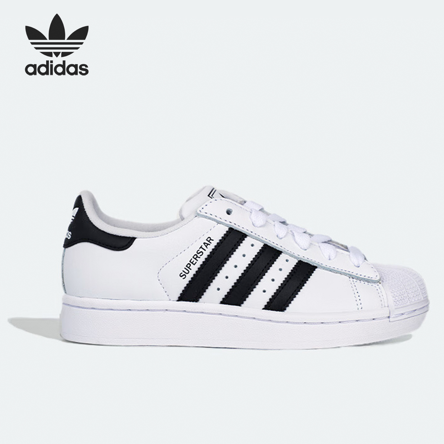 Adidas/阿迪达斯正品三叶草大童时尚低帮耐磨运动鞋JQ4098