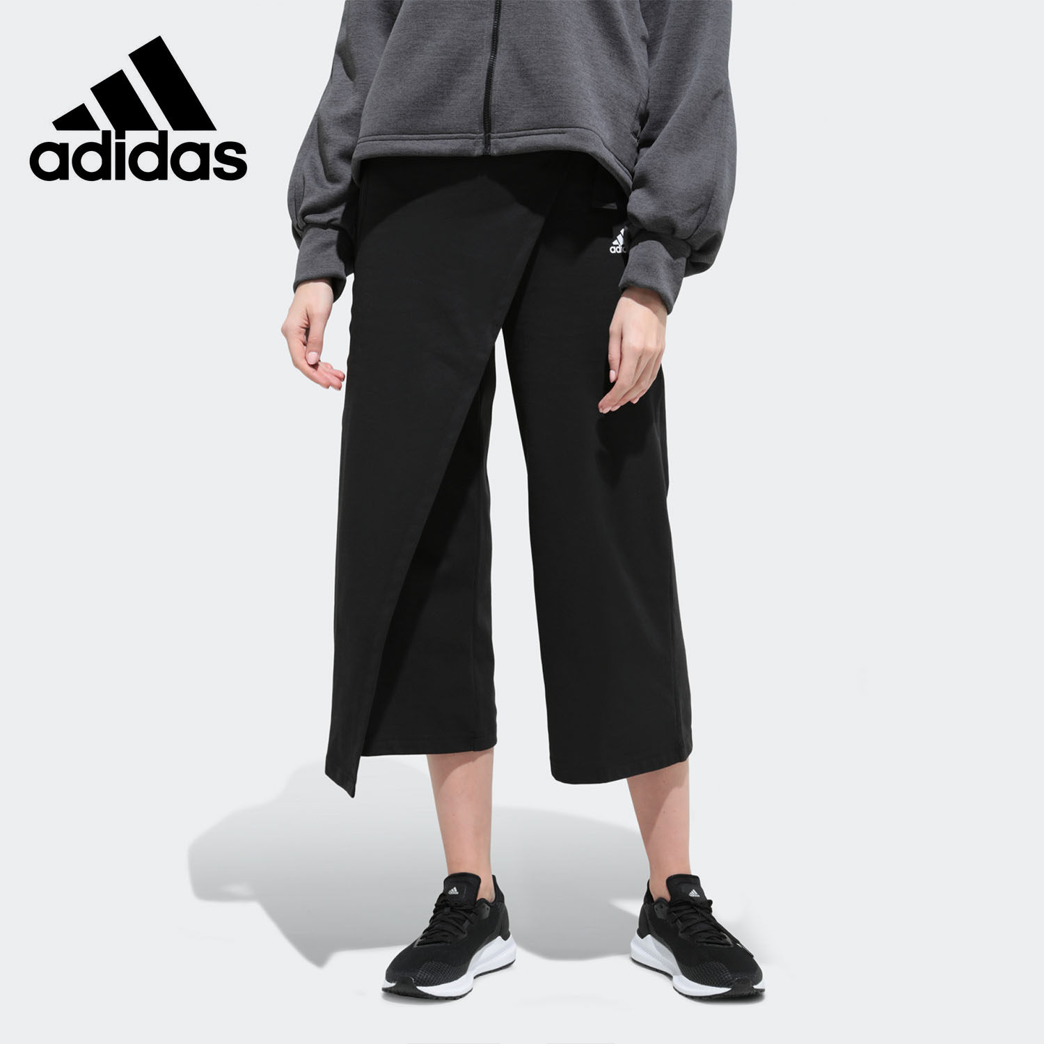 Adidas/阿迪达斯正品 W St Wrp Pant 女子休闲运动七分裤FL1826