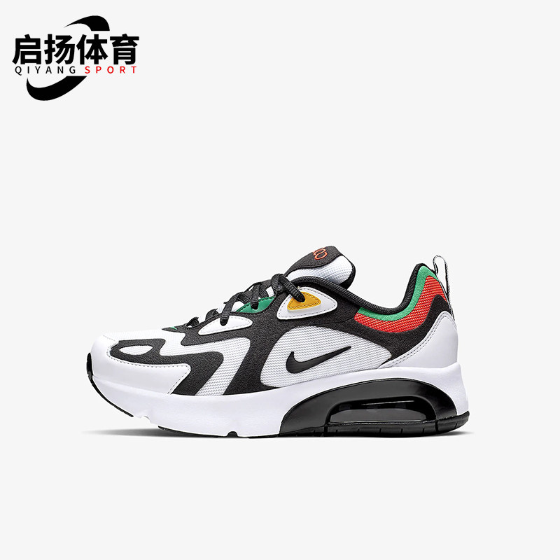 Nike/耐克正品Air Max 200 GS女子大童时尚缓震跑步鞋AT5627-100