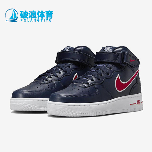 Nike/耐克正品Air Force 1女士轻便魔术贴耐磨休闲鞋FJ0728-400