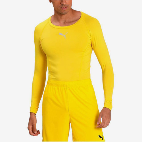Puma/彪马正品LIGA男士圆领套头简约经典运动长袖T恤655920-06