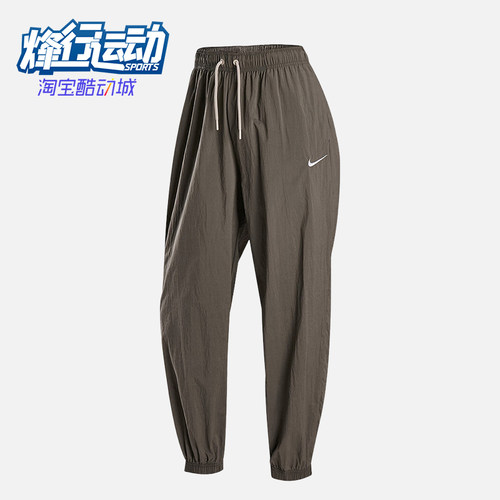 Nike/耐克正品OVERSIZE女士休闲轻薄运动经典梭织长裤IH0827-126