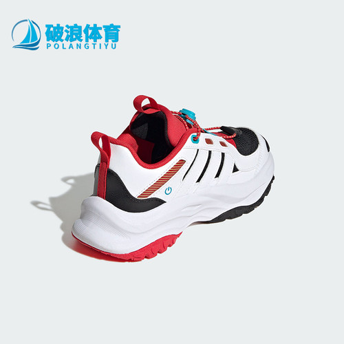 阿迪达斯小童休闲轻便户外运动鞋