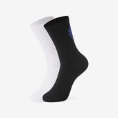 中筒休闲运动袜混合两双装 Skechers 男女同款 新款 斯凯奇正品