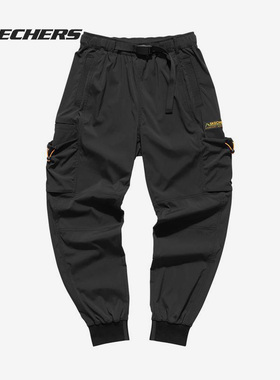 Skechers/斯凯奇正品新款女子夏季针织工装运动长裤 L121W027