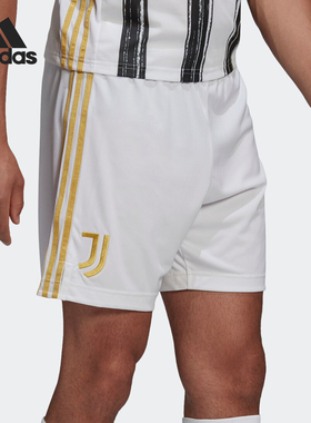 Adidas/阿迪达斯正品 男子夏季足球尤文主场足球运动短裤 EI9899