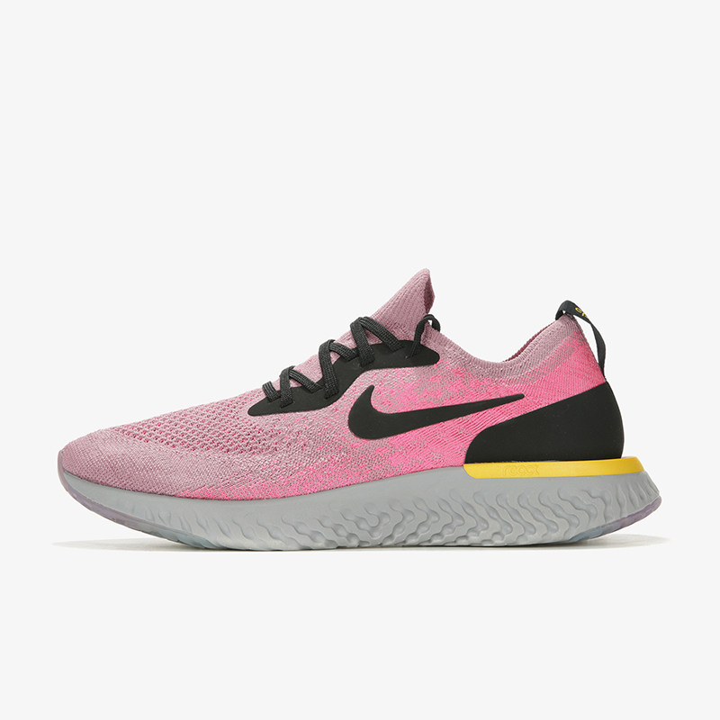 Nike/耐克正品EPICREACTFLYKNIT新款粉色鞋经典跑步鞋AQ0067-500