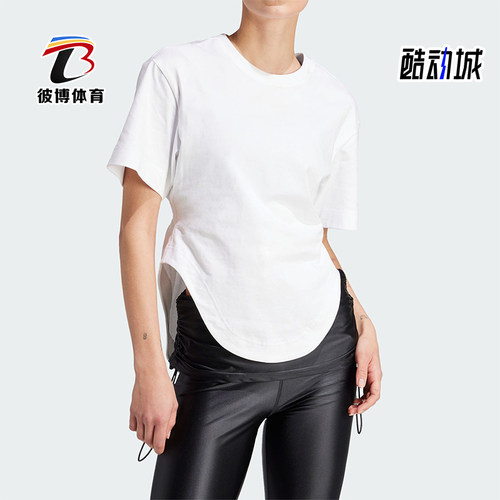 阿迪达斯女士运动短袖