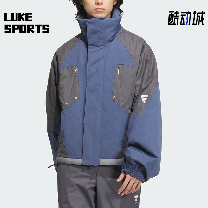 阿迪达斯男士户外运动休闲棉服