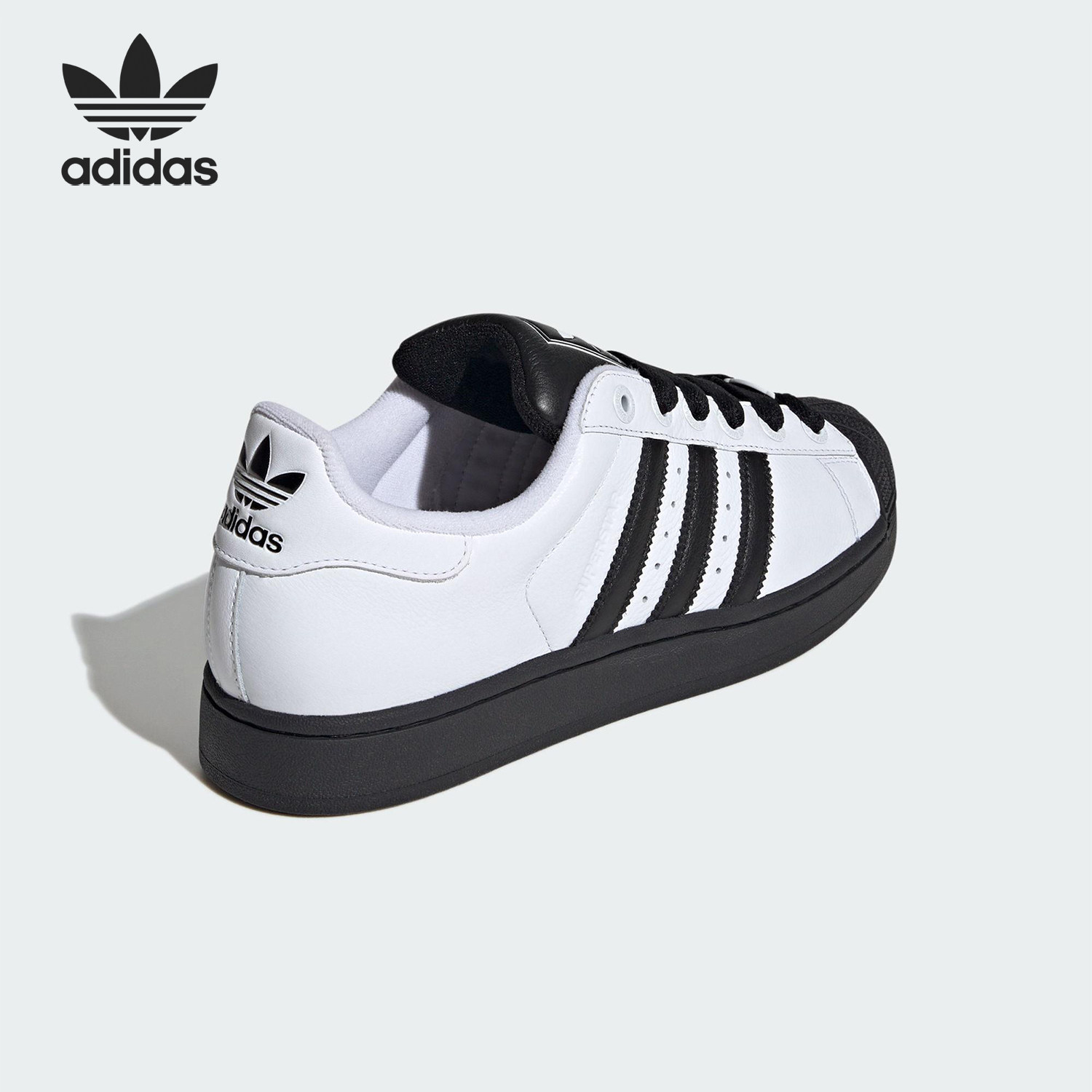 Adidas/阿迪达斯官方正品三叶草男女贝壳头经典低帮休闲鞋JI0124 - 实物图