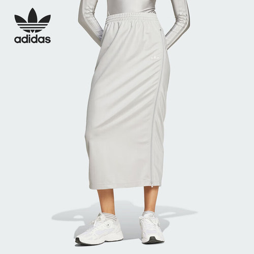 阿迪达斯女士时尚简约半身裙