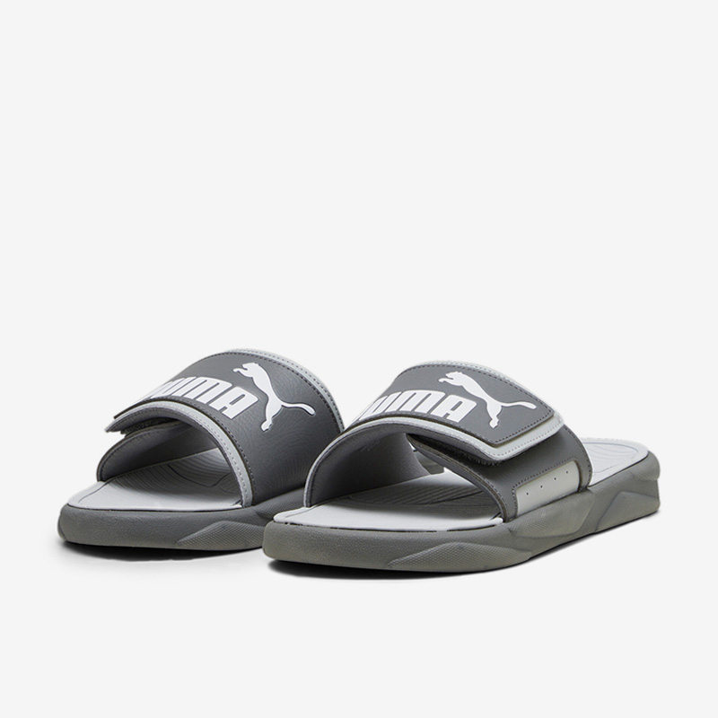 Puma/彪马正品新款男女透气时尚魔术贴一字运动拖鞋372280-13