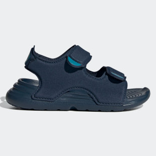 夏季 Adidas 阿迪达斯正品 新款 FY6040 小童沙滩休闲运动凉鞋