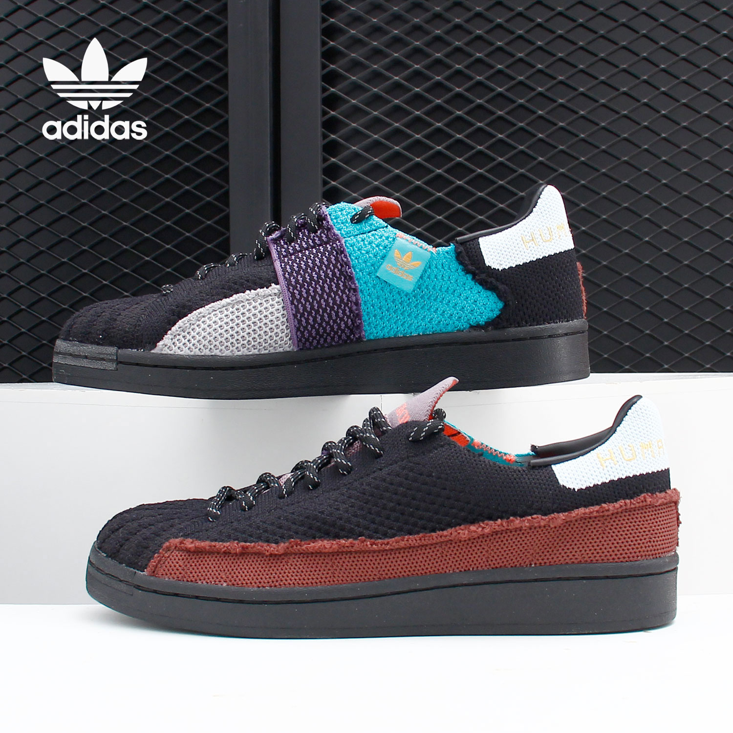 阿迪达斯男女三叶草经典板鞋