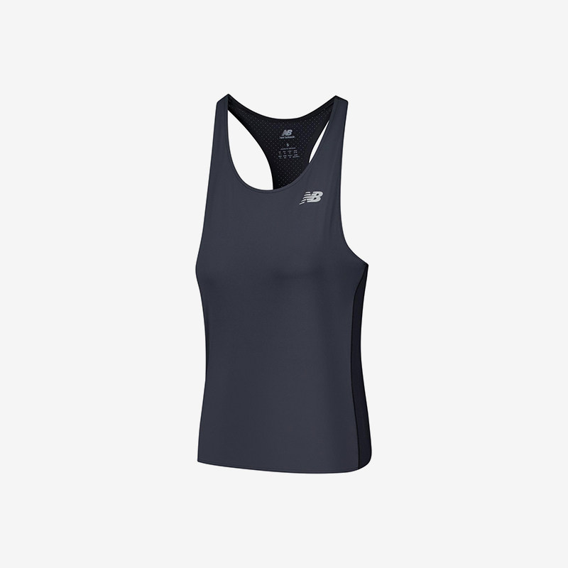 New Balance/NB正品夏季新款女子跑步运动休闲背心T恤WT41290-BK