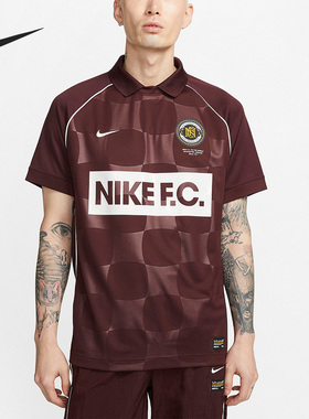 Nike/耐克正品DRI-FIT F.C. SS JERSEY男子足球T恤DQ5046-652