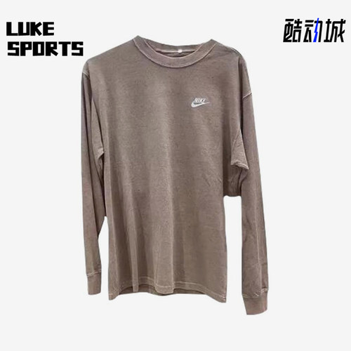 Nike/耐克正品春季款男士运动圆领透气宽松休闲长袖DX1002-040