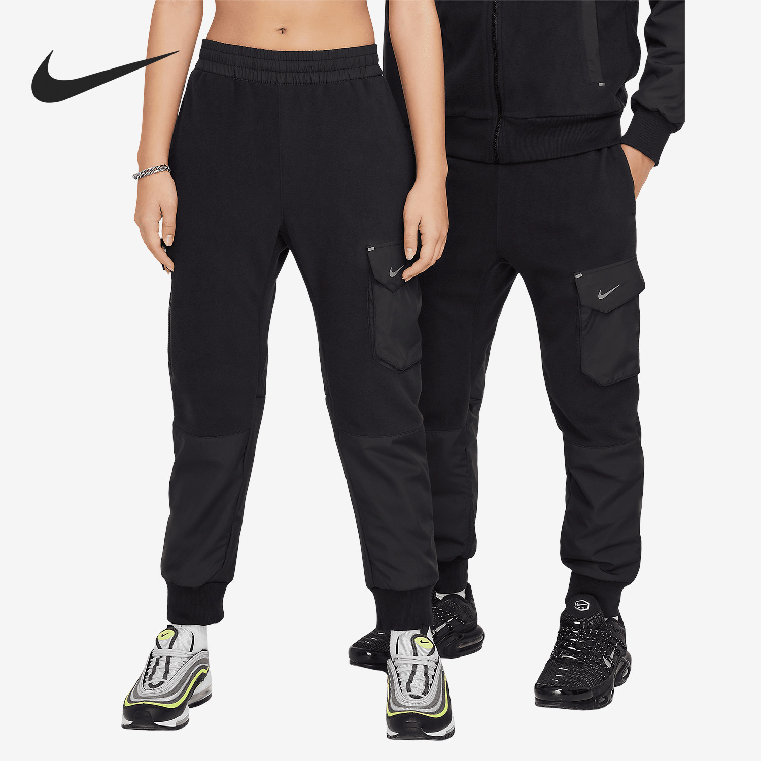 Nike/耐克正品新款大童加绒保暖运动透气休闲长裤HF4211-010
