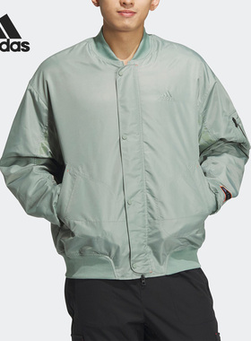 Adidas/阿迪达斯正品NEO 新款男女运动宽松夹克外套IK7679