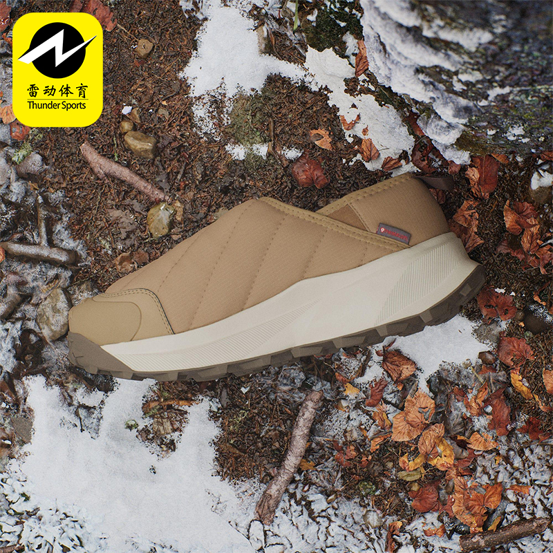 Adidas/阿迪达斯正品2025冬季款男女户外一脚蹬保暖休闲鞋JR5302