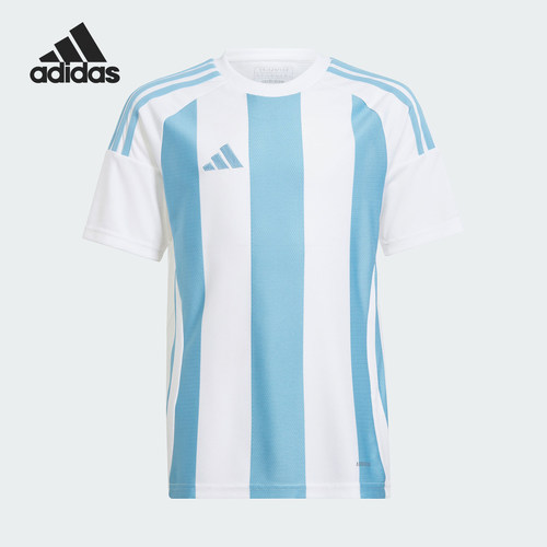 Adidas/阿迪达斯正品STRIPED 24 JSYY大童足球运动球衣IW2137