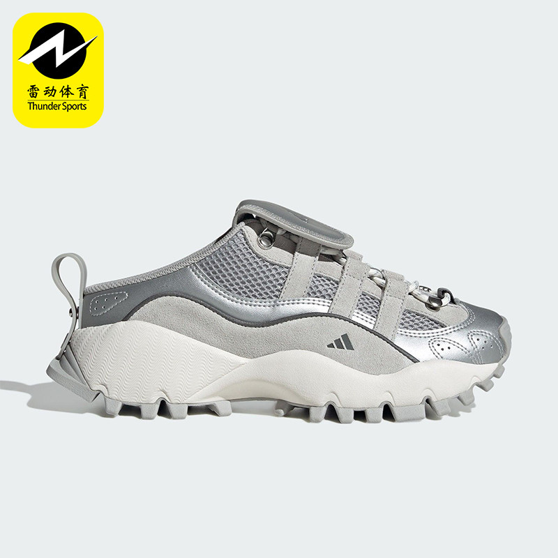Adidas/阿迪达斯正品2025女士耐磨一脚蹬经典透气休闲鞋IH4643 - 实物图