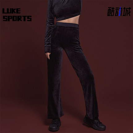 Adidas/阿迪达斯正品2023新款女士休闲修身喇叭运动裤IT9661