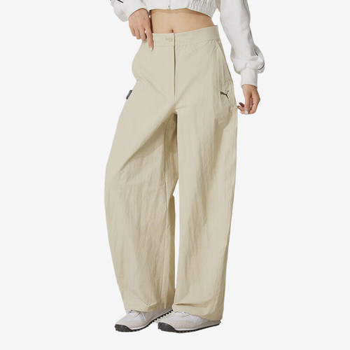 Puma/彪马正品2025秋季款女士耐穿日常休闲运动弯刀裤634800-91