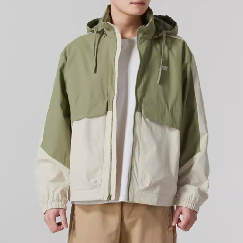 New Balance/NB正品新款男女同款运动拉链连帽外套AMJ51323-OLF
