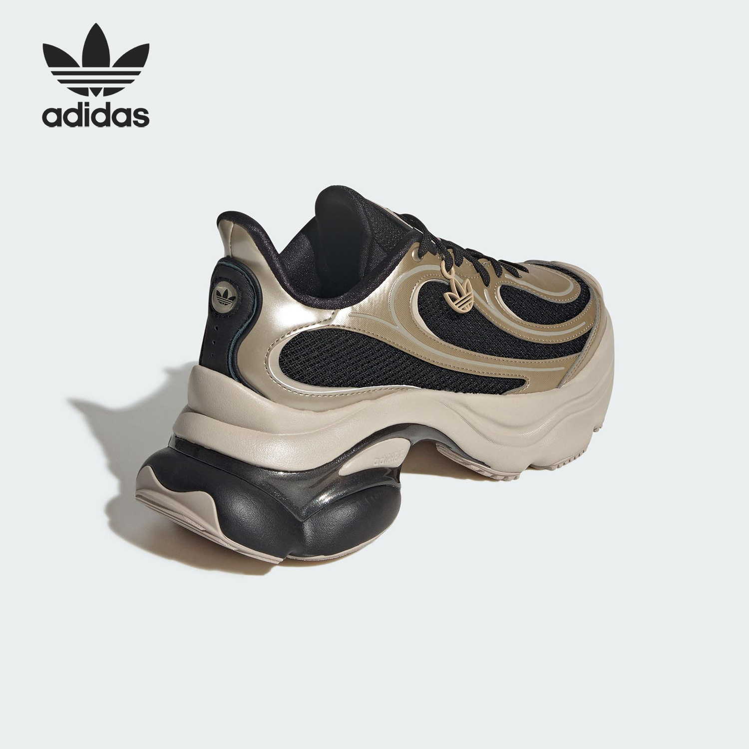 Adidas/阿迪达斯官方正品三叶草女士缓震厚底耐磨运动鞋KI0583