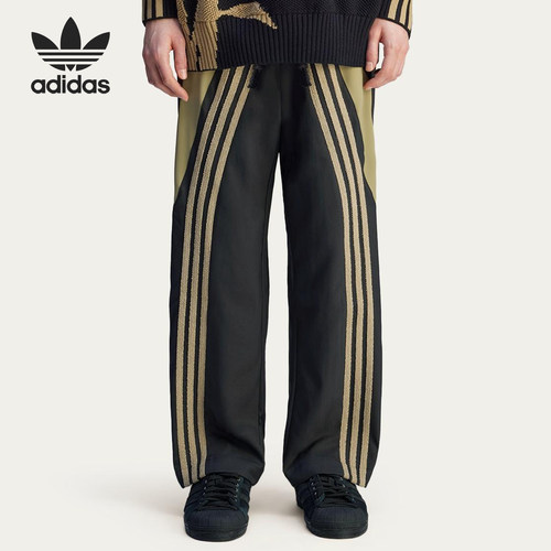Adidas/阿迪达斯正品三叶草男士时尚宽松休闲运动长裤JL7509