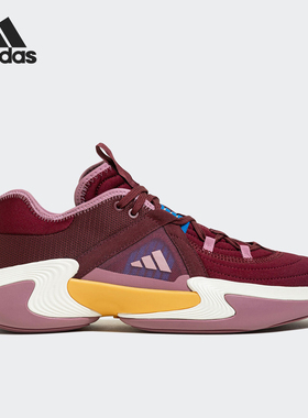 Adidas/阿迪达斯正品新款女士运动低帮缓震耐磨篮球鞋IE9323