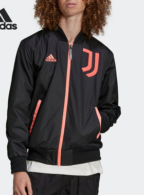 Adidas/阿迪达斯官方正品新款尤文图斯男子足球运动夹克H67144