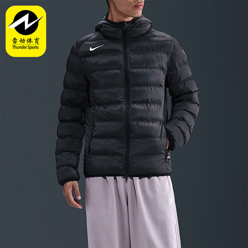 Nike/耐克正品Total90新款男黑米白色休闲经典夹克外套HV3508-010