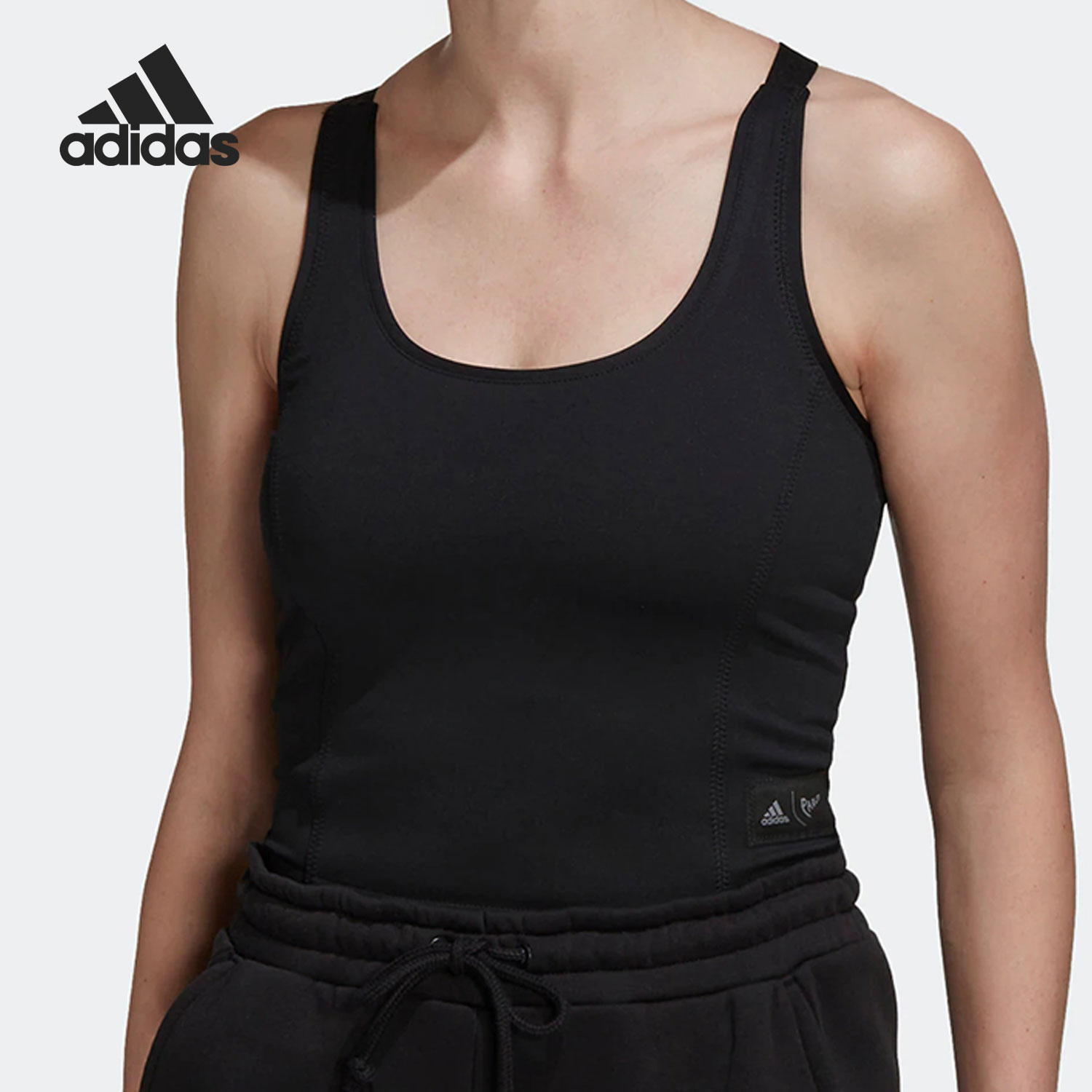 Adidas/阿迪达斯正品夏季新款女子透气运动无袖背心HS9062