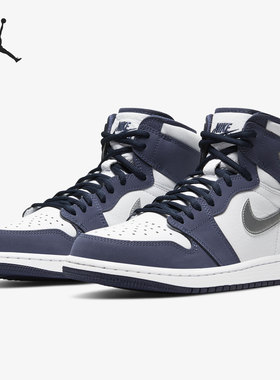 Nike/耐克正品 Air Jordan 1 男子运动休闲板鞋 DC1788-100