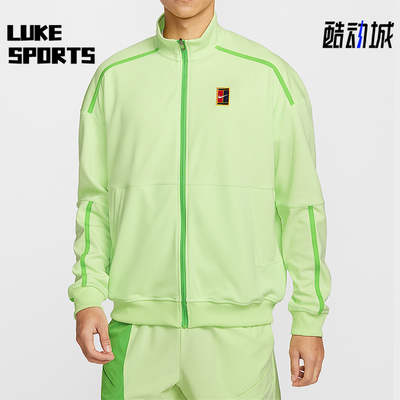 Nike/耐克正品2026春季款男士日常立领网球刺绣外套FZ6926-360